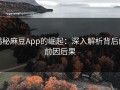 揭秘麻豆App的崛起：深入解析背后的前因后果
