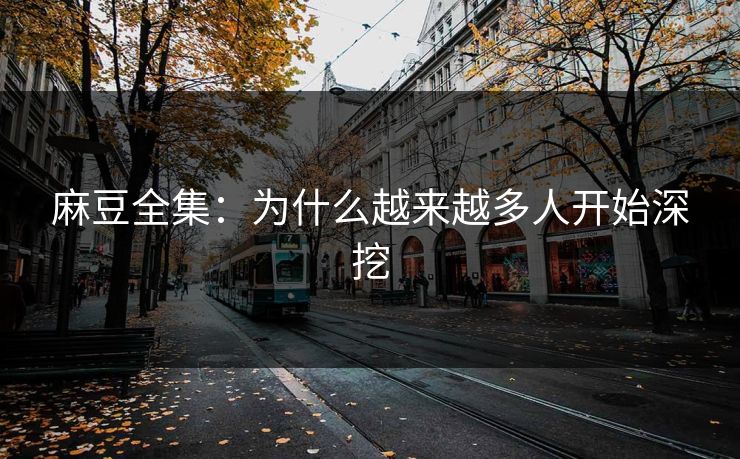 麻豆全集：为什么越来越多人开始深挖-第1张图片-p站网页版影视网 - p站内容页